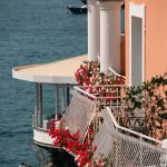 Terrace overlooking the Positano coastline, perfect for a scenic lunch with sea views